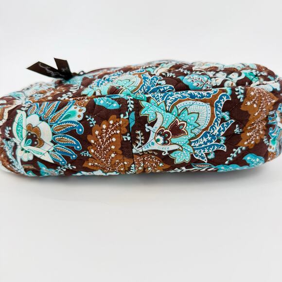 Vera Bradley Java Blue for sale - eBay Vera Bradley Java Blue Molly Shoulder Bag Retired Rare Y2K Quilted Lightweight